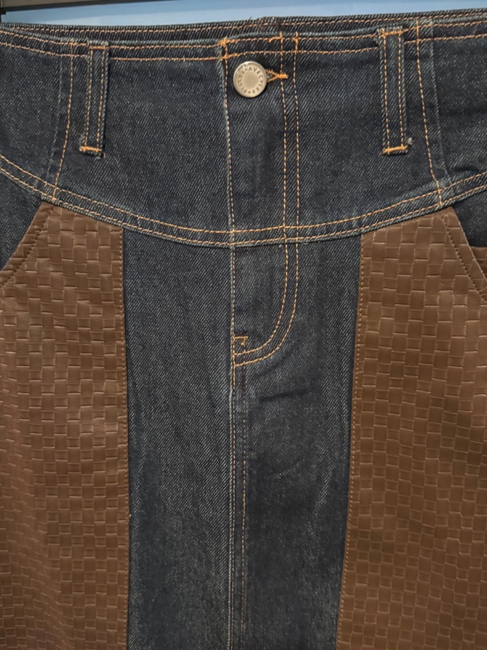 Avec Les Filles Western Skirt - Picture 3 of 4